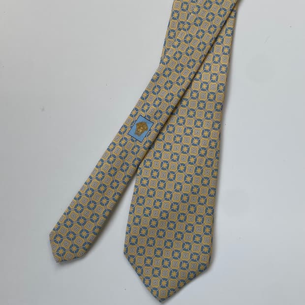 Versace 신형라벨 베르사체 정품 명품 넥타이 8.6cm