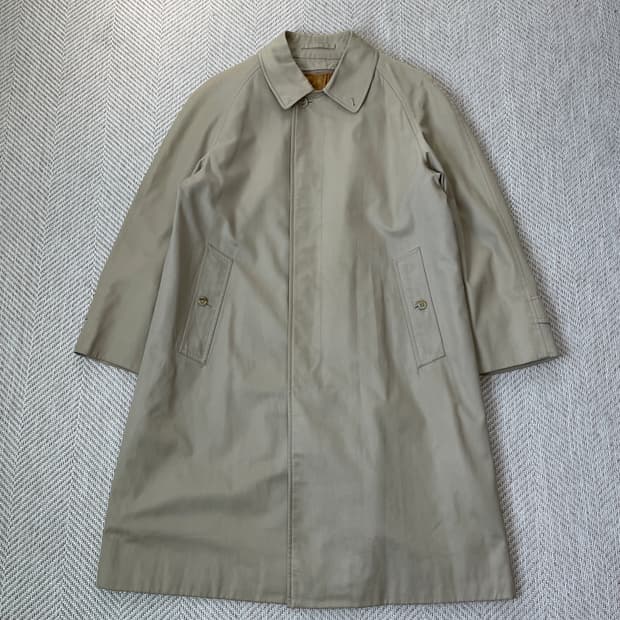 버버리 체크라이닝 트렌치코트 
