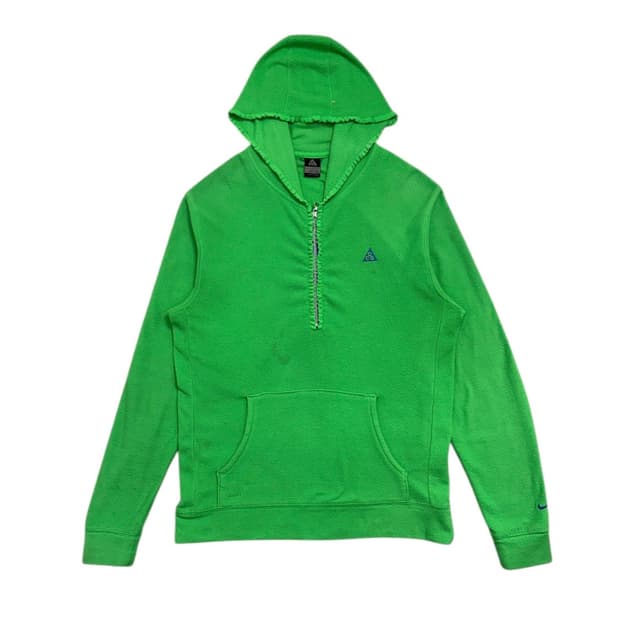 나이키 ACG 후리스 후드티 그린