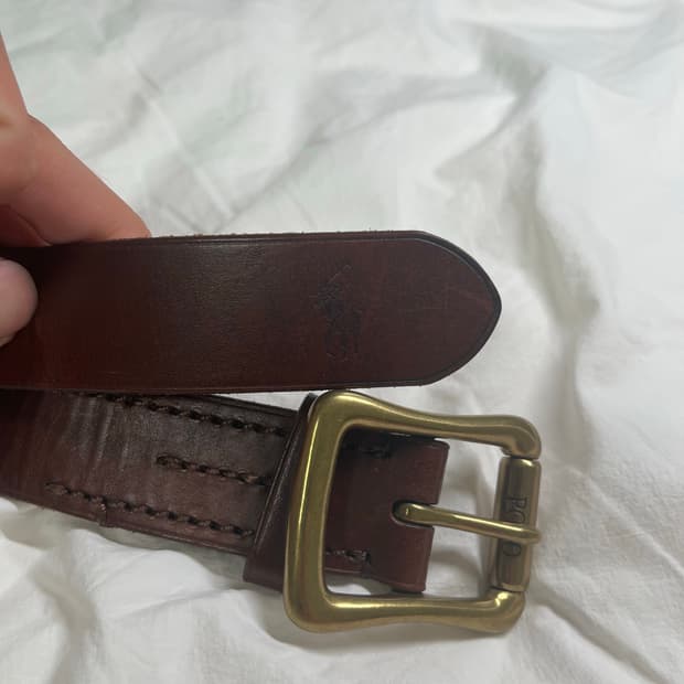 폴로랄프로렌 브라운 벨트