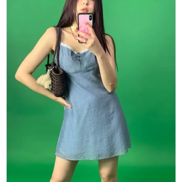 루루서울 Mido Cafe Dress 사이즈S 새상품
 