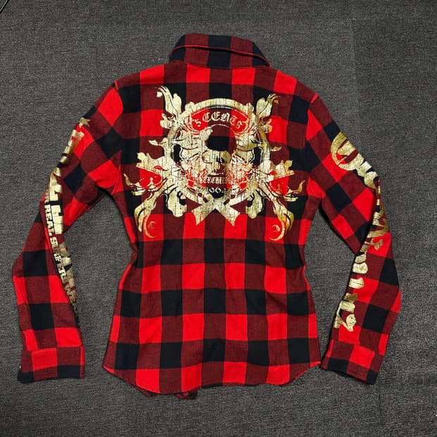 Y2K &Rock Punk Plannel shirt