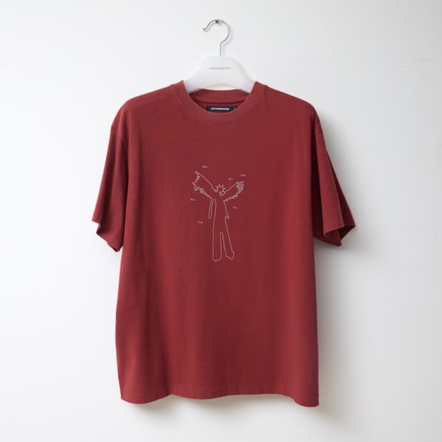 해칭룸 Angel Flash Man tee 