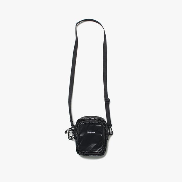  SUPREME "Black Shoulder Bag"