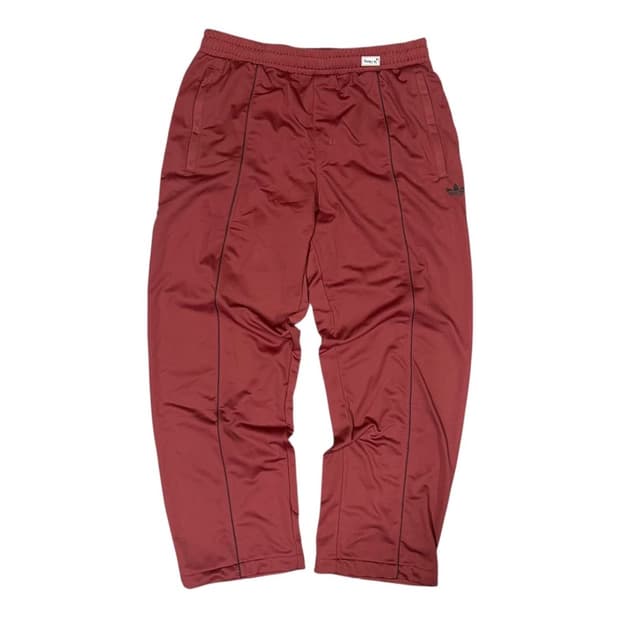 아디다스 스포츠 버건디 바지 (새상품)