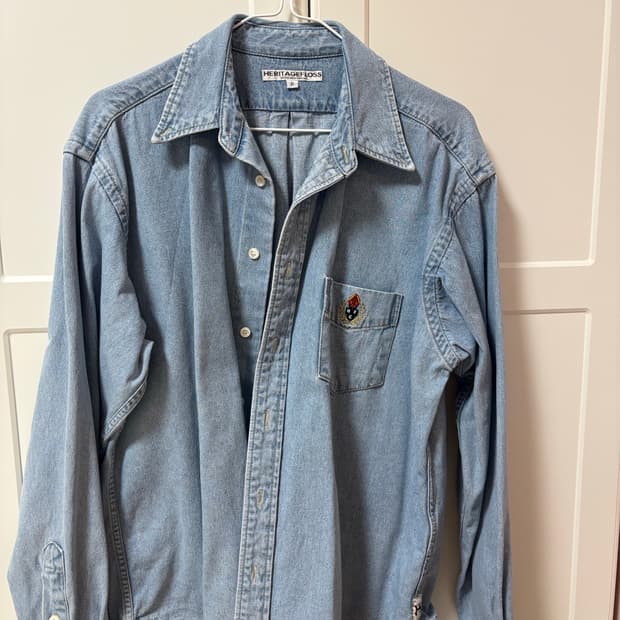 헤리티지플로스 데님셔츠 S사이즈