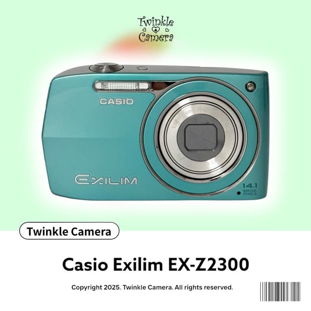 (아일릿모카🪽) Casio Exilim 카시오 엑슬림 EX-Z2300