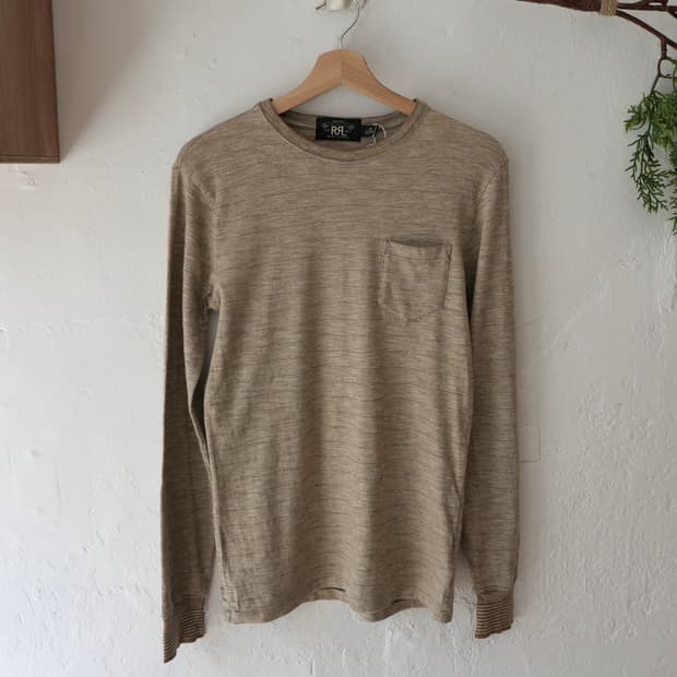 RRL 니트 롱슬리브