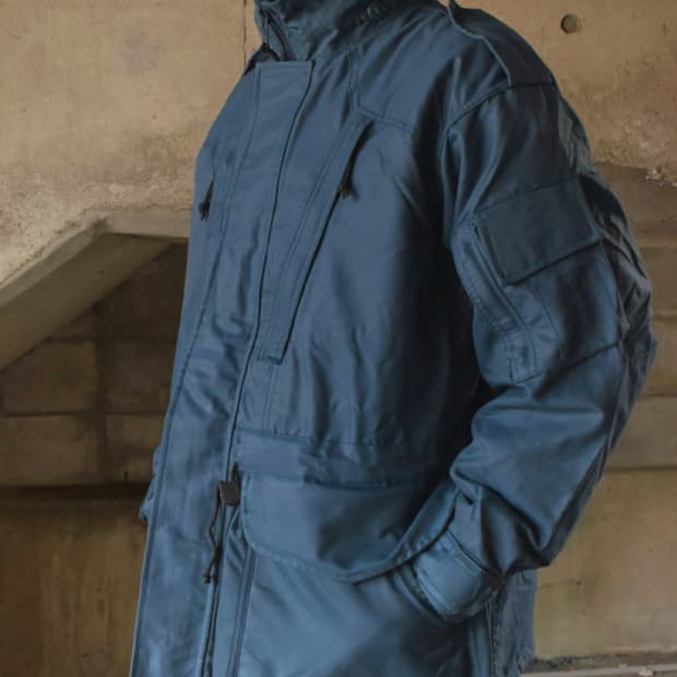 캐나다군 에어 포스 고어텍스 자켓 (여러 사이즈) 캐나다 공군