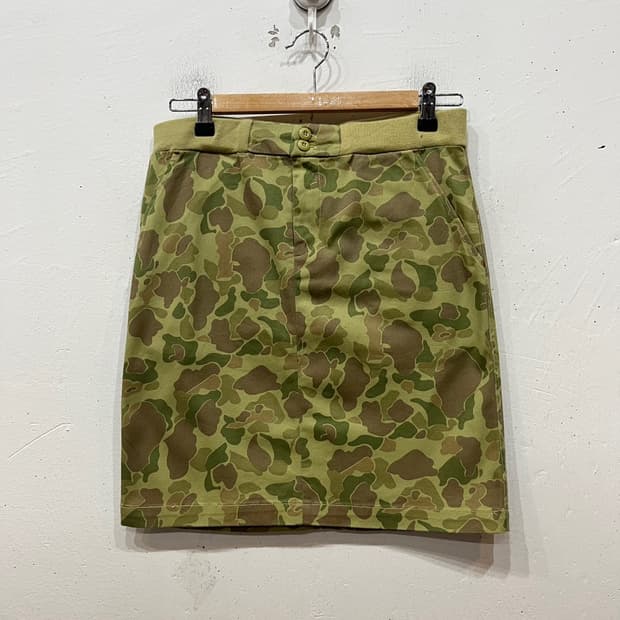 챔피온 카모플라쥬 스커트 치마 