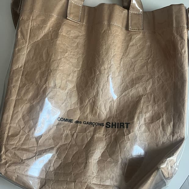 Comme des Garcons Shirts PVC 백팩