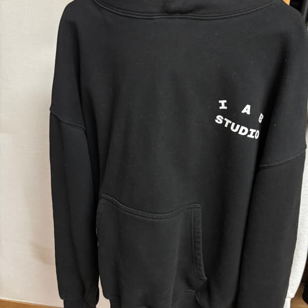 아이앱 스튜디오 후드티 (L, 블랙) 
