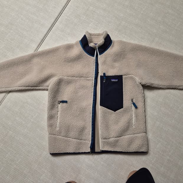 (L사이즈)파타고니아 레트로 후리스 내츄럴