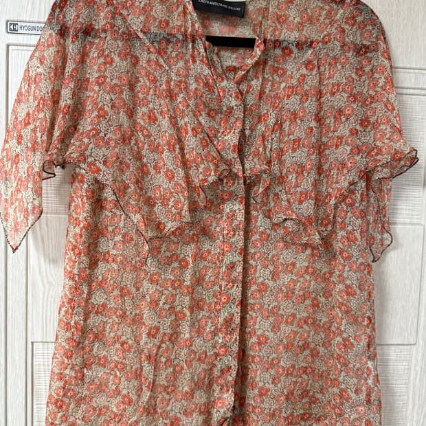 자딕앤볼테르 실크 쉬폰 블라우스