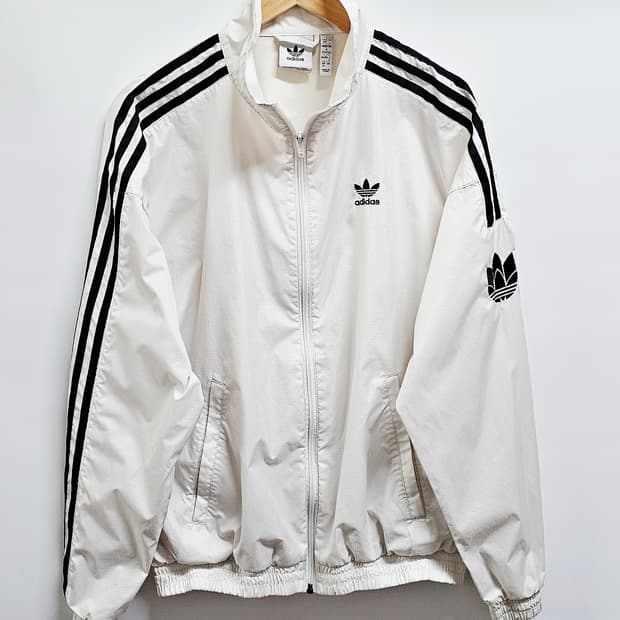 아디다스 레트로 트레일포일 바람막이 M