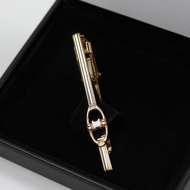 셀린느 A등급 5cm 남자 명품 넥타이핀 빈티지