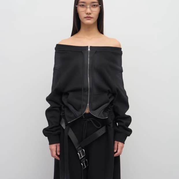 LCDC TM spray washed zip-up