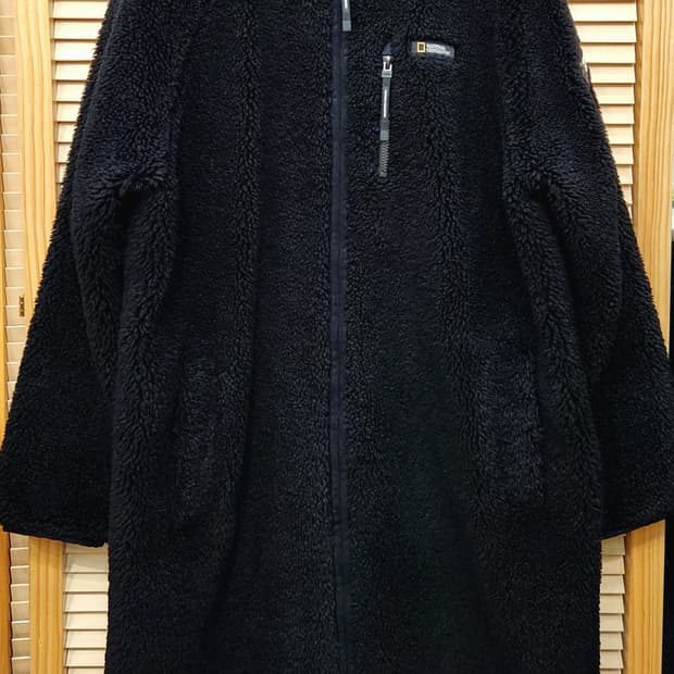 내셔널지오그래픽 롱 플리스 자켓