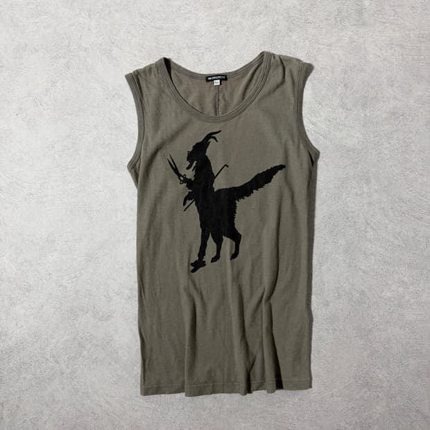 Ann Demeulemeester 07SS Graphic Tank Top