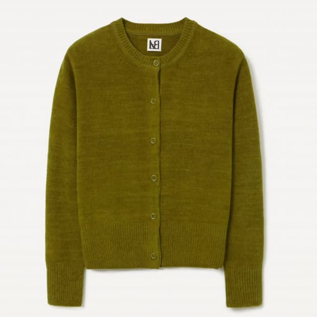 라벨아카이브 Tyler buttoned cardigan olive 2