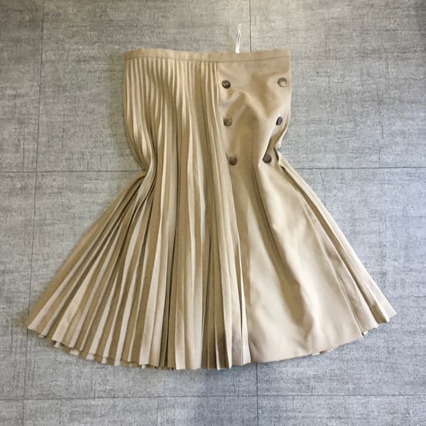 일본빈티지 Melrose 하구미모리걸 달천깔페어리 플리츠스커트