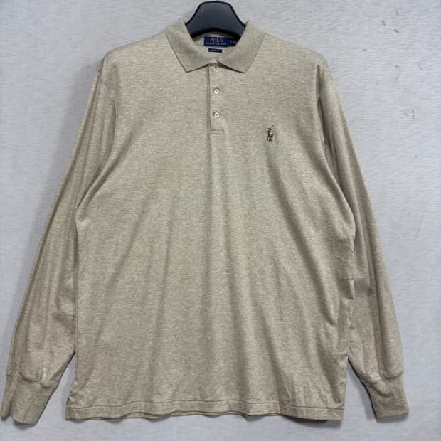 폴로 랄프로렌 클래식핏 롱슬리브 카라티 105