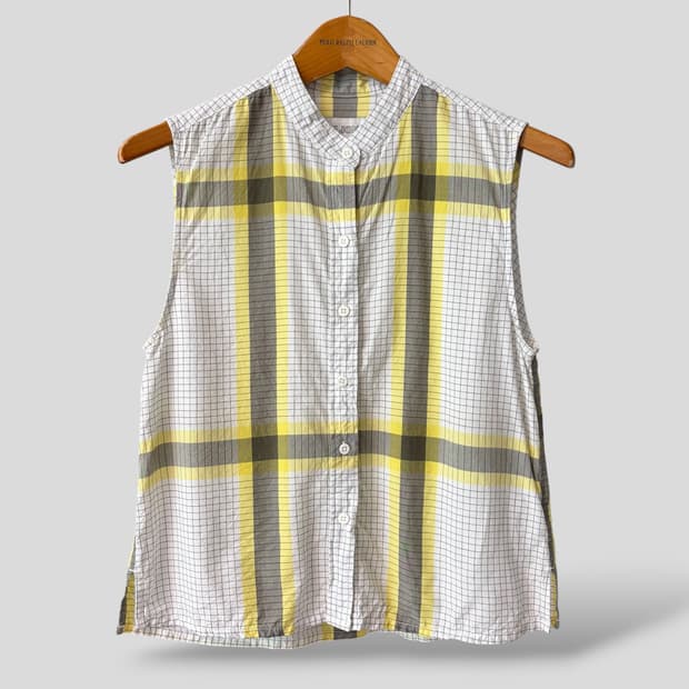 (여성L)GU 지유 x KIM JONES 킴존스 민소매 셔츠