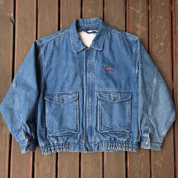 Lee 데님 봄버 자켓