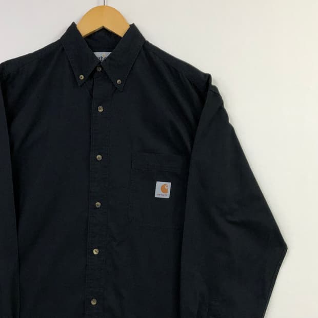 105 칼하트 블랙 워크 셔츠