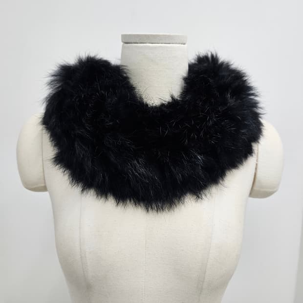 블랙 렉스퍼 넥워머 머플러