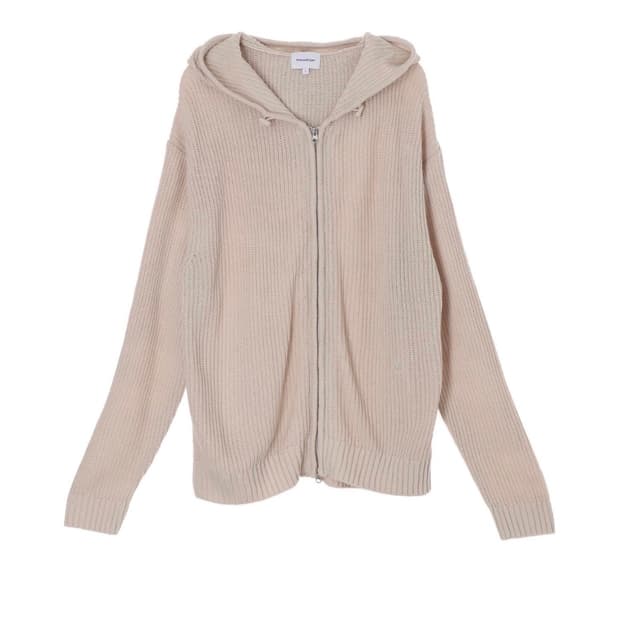 어반디타입 니트 후드집업 (시착만 해본 새상품)