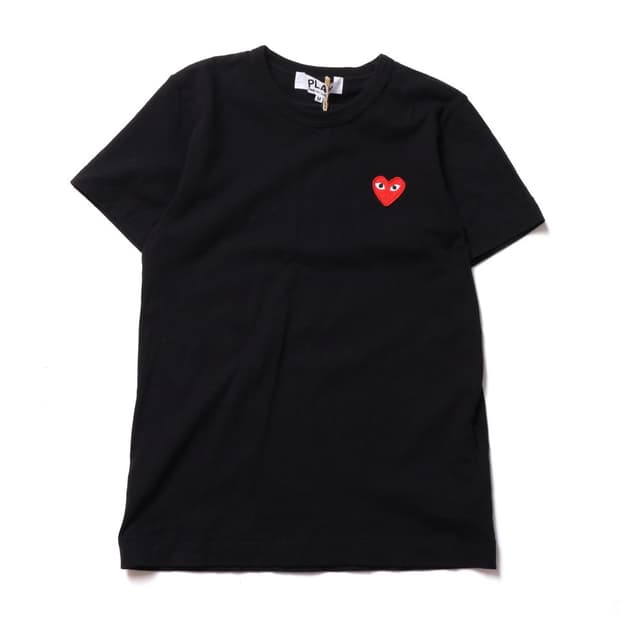 꼼데가르송Comme des Garcons Play logo T-shirt