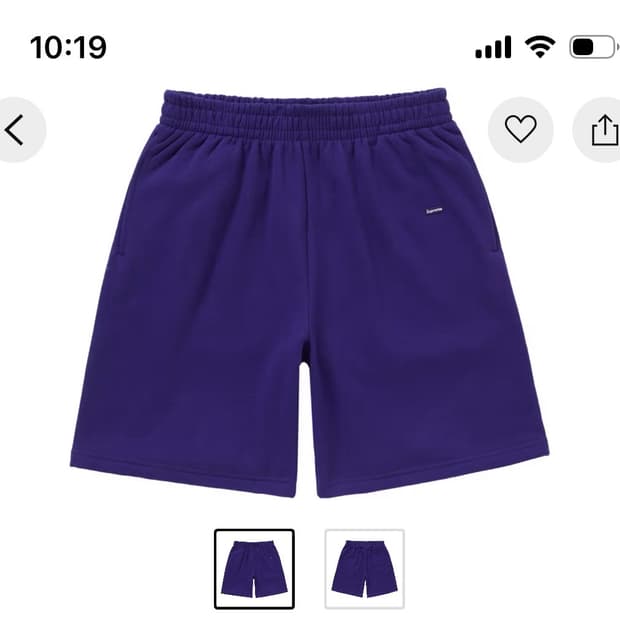 XXL 슈프림 스몰박스 스웻쇼츠