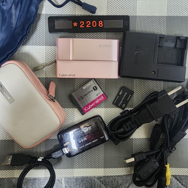 소니 사이버샷 DSC-T 10 디지털카메라 파우치포함