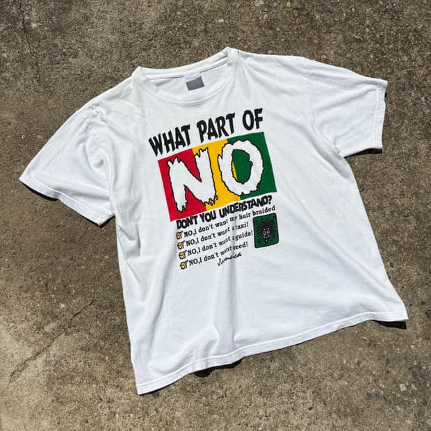 What Part of No Don't You Understand tee