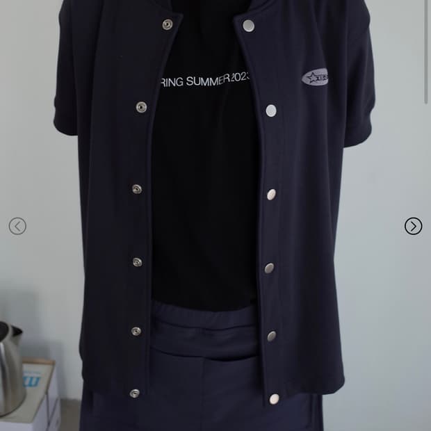 지초이 SS23 SHORT SLEEVE VARSITY (GRAPH