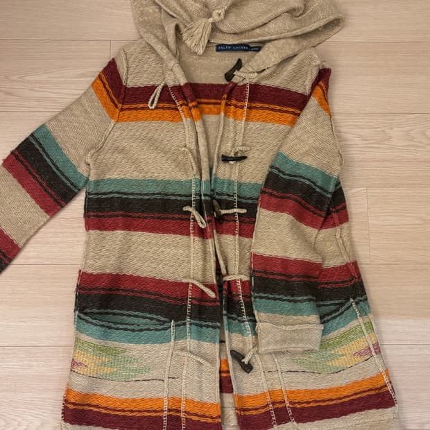 랄프로렌 떡볶이 가디건