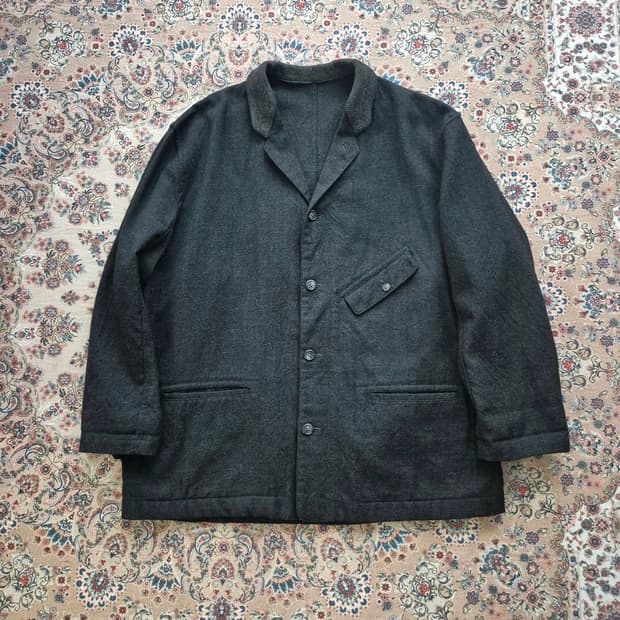 요지야마모토 맨 울 자켓