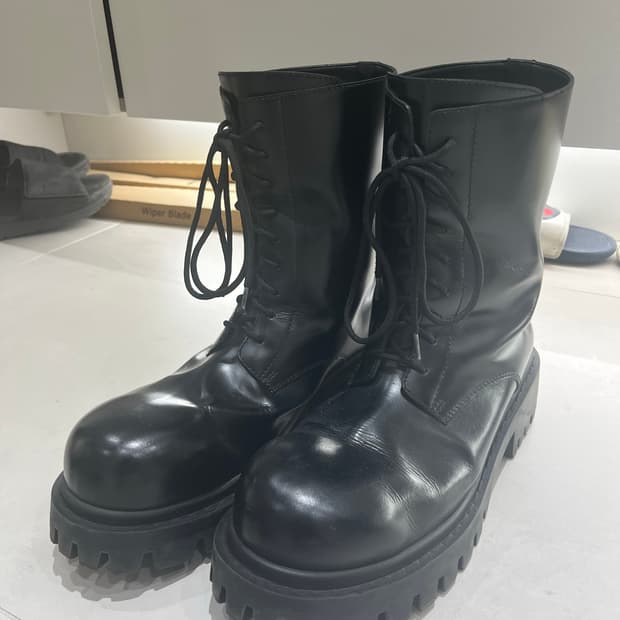 발렌시아가 서전트 20mm 부츠 44