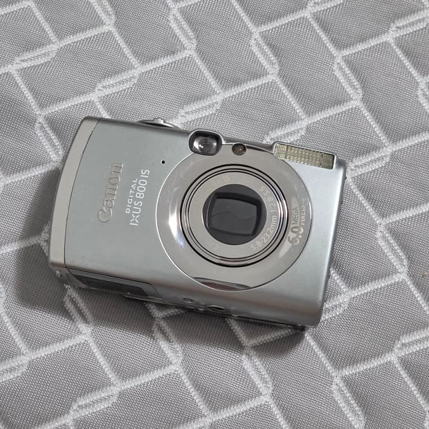 캐논 익서스 IXUS 800IS 실버 디지털 카메라 디카