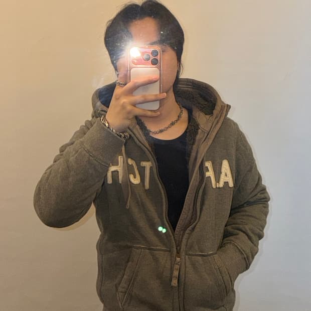 아베크롬비 울프죠 헤비 후드집업