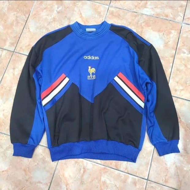아디다스 1994 프랑스 축구 국대 스웻셔츠
