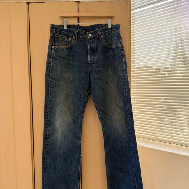 리바이스 501 vtg 데님