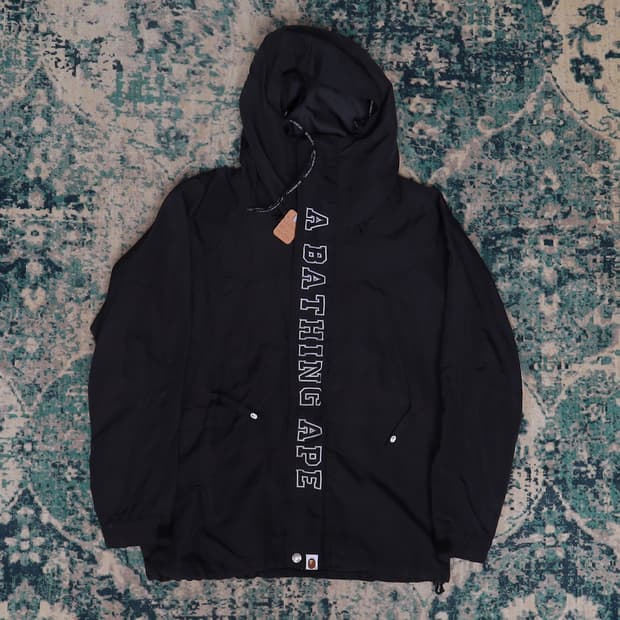 Bape 베이프 클래식 스노우보드 자켓 바람막이 S 블랙
