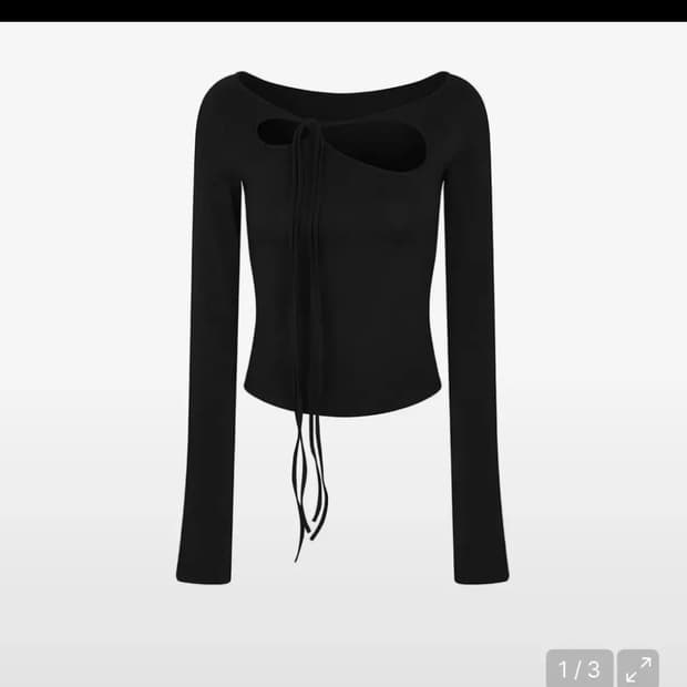 페인오어플레져 오키드 탑 블랙 M