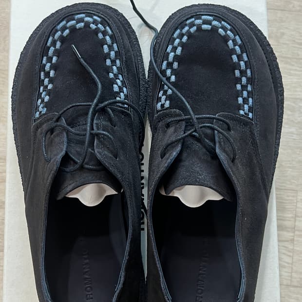 보위 클리퍼 (블랙 스웨이드)