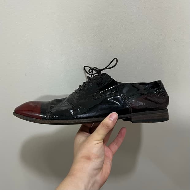 Officine Creative Patent Derby Shoes