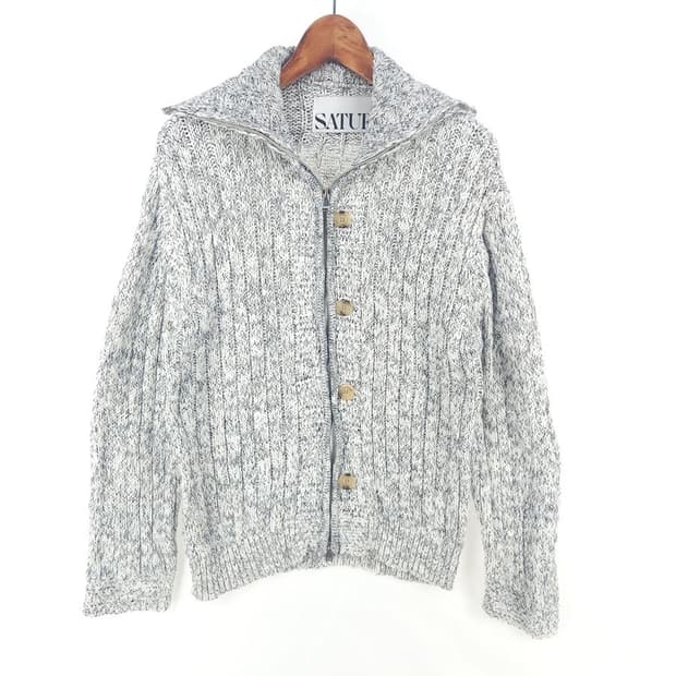 [남95]세텨 헤리티지 코튼 집업 가디건[Y5C-135]