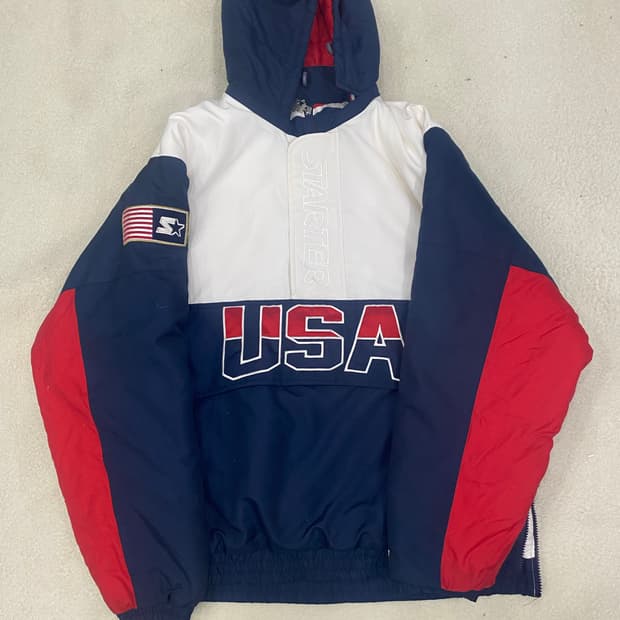스타터 USA아노락 점퍼 