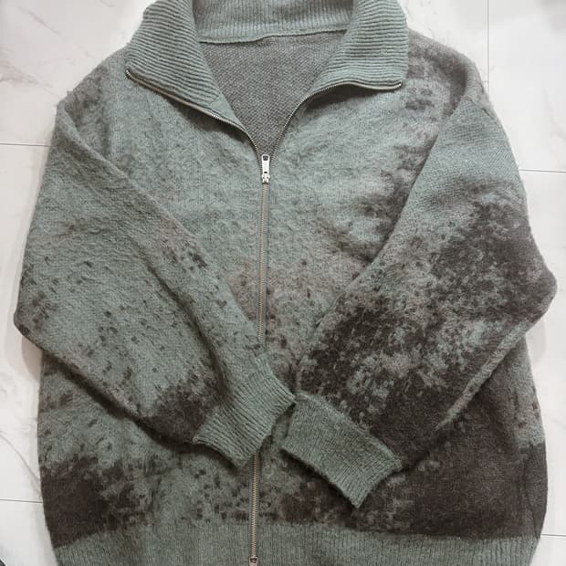 Hare 앱스트랙트 모헤어 가디건